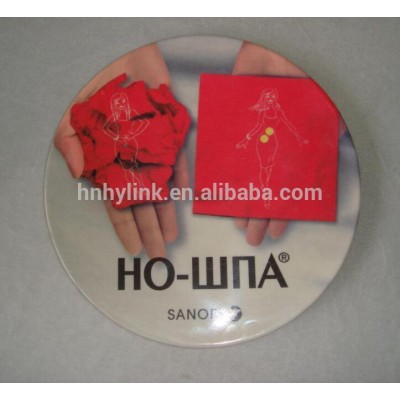 printed circular melamine cash tray coin tray money tray with anti-slip feet ( item no. HL3001 )