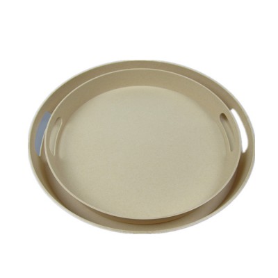 3-in-1 melamine serving tray with handle